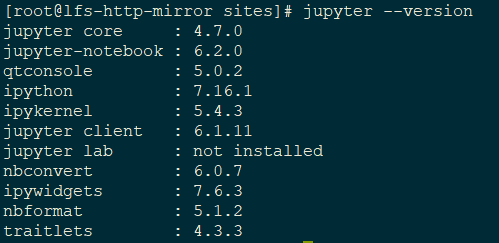jupyter notebook centos vim install use version